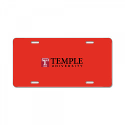 Temple University License Plate | Artistshot