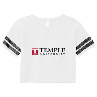 Temple University Scorecard Crop Tee | Artistshot