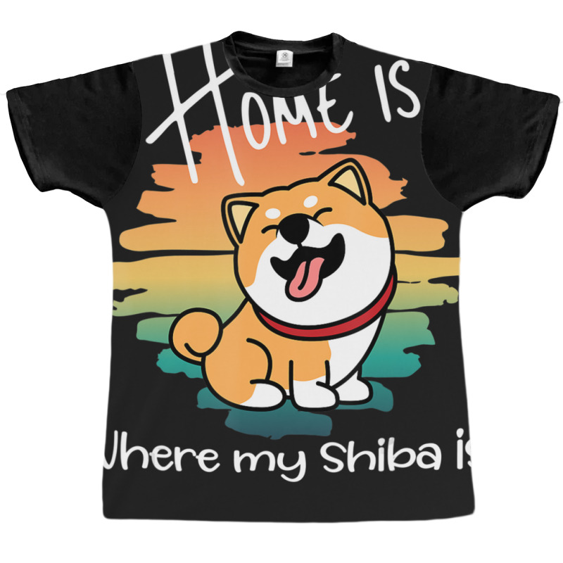 Limited Edition Shiba Inu Home Kawaii Plush Love Japanese Dog Breed Ak Graphic T-shirt | Artistshot