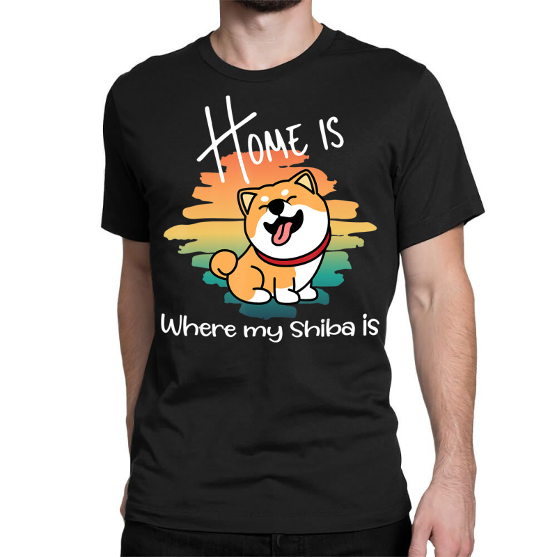 Limited Edition Shiba Inu Home Kawaii Plush Love Japanese Dog Breed Ak Classic T-shirt | Artistshot