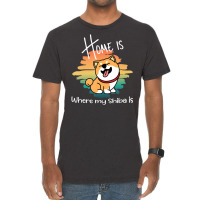 Limited Edition Shiba Inu Home Kawaii Plush Love Japanese Dog Breed Ak Vintage T-shirt | Artistshot