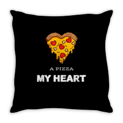 Pizza Is My Valentine T Shirt Throw Pillow Designed By Emlynneconjacob