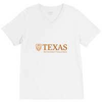 The University Of Texas Austin V-neck Tee | Artistshot