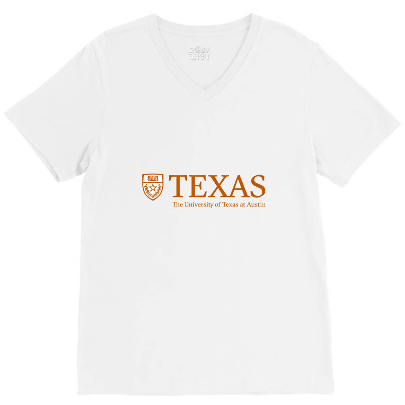 The University Of Texas Austin V-Neck Tee by RebeleShop | Artistshot