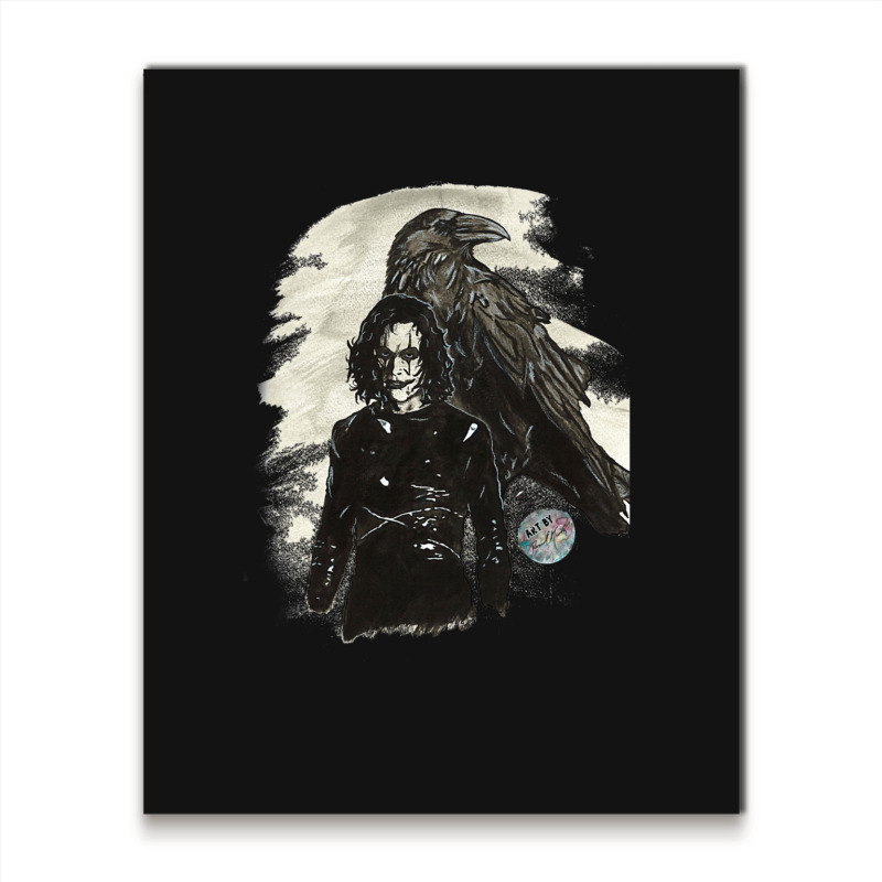 The Crow 57 Metal Print Vertical | Artistshot