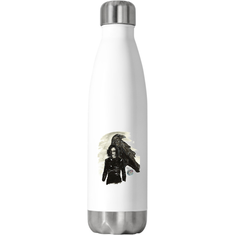 The Crow 57 Stainless Steel Water Bottle | Artistshot