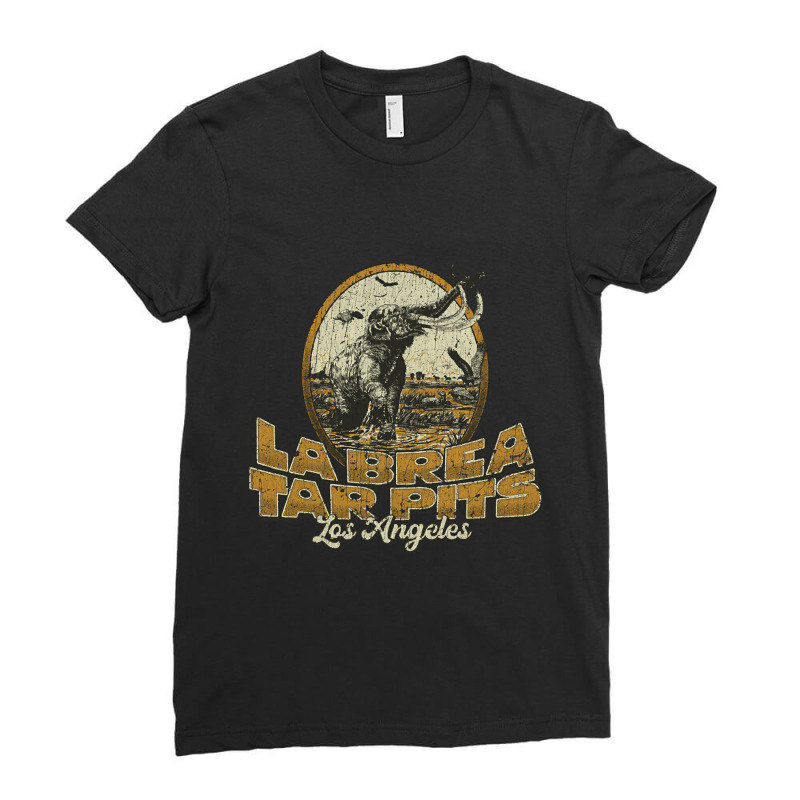 Hot Trend La Brea Tar Pits 1977 Ladies Fitted T-shirt | Artistshot