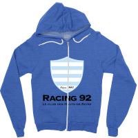 The Racing 92 Zipper Hoodie | Artistshot