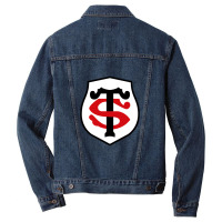 The Stade Toulousain Men Denim Jacket | Artistshot