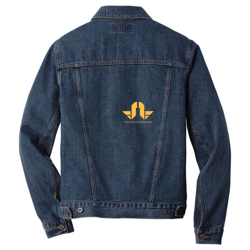 Starbound Terrenne Protectorate Men Denim Jacket by ClintSittig | Artistshot