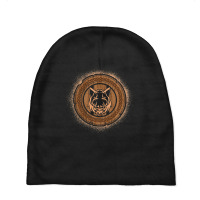 Hot Trend Norse Mythology Symbol Boar Head Viking Baby Beanies | Artistshot