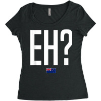 Eh New Zealand Slang T Shirt Women's Triblend Scoop T-shirt | Artistshot