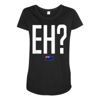 Eh New Zealand Slang T Shirt Maternity Scoop Neck T-shirt | Artistshot