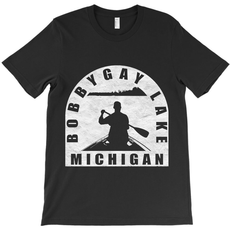 Trending Bobbygay Lake Canoeing Michigan T-shirt | Artistshot