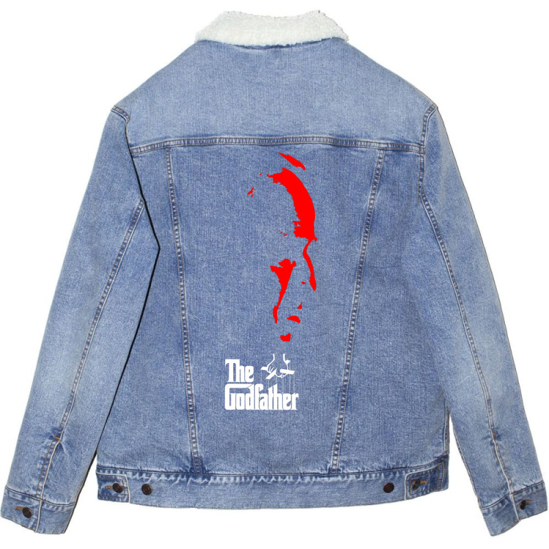 Godfather Unisex Sherpa-Lined Denim Jacket by taysonmike | Artistshot