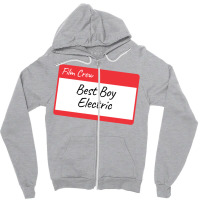 Film Crew Best Boy Electric Classic Cute E Zipper Hoodie | Artistshot