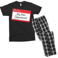 Film Crew Key Hair Department Classic 70s Girl Men's T-shirt Pajama Set | Artistshot