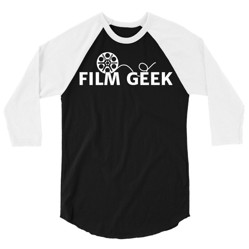 Film Geek Triblend Vintage Funny 3/4 Sleeve Shirt by aclanddarmeno | Artistshot