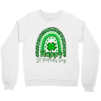 Happy St Patrick S Day Tshirt Cute Rainbow St . Patricks Day T Shirt Crewneck Sweatshirt | Artistshot