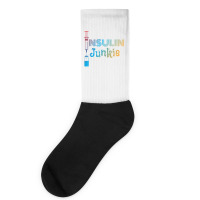 Insulin Junkie I Insulin Diabetics Sugar Patients Pullover Hoodie Socks | Artistshot