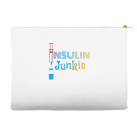 Insulin Junkie I Insulin Diabetics Sugar Patients Pullover Hoodie Accessory Pouches | Artistshot