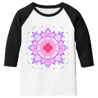 Mandala Design  Time Travel Youth 3/4 Sleeve | Artistshot