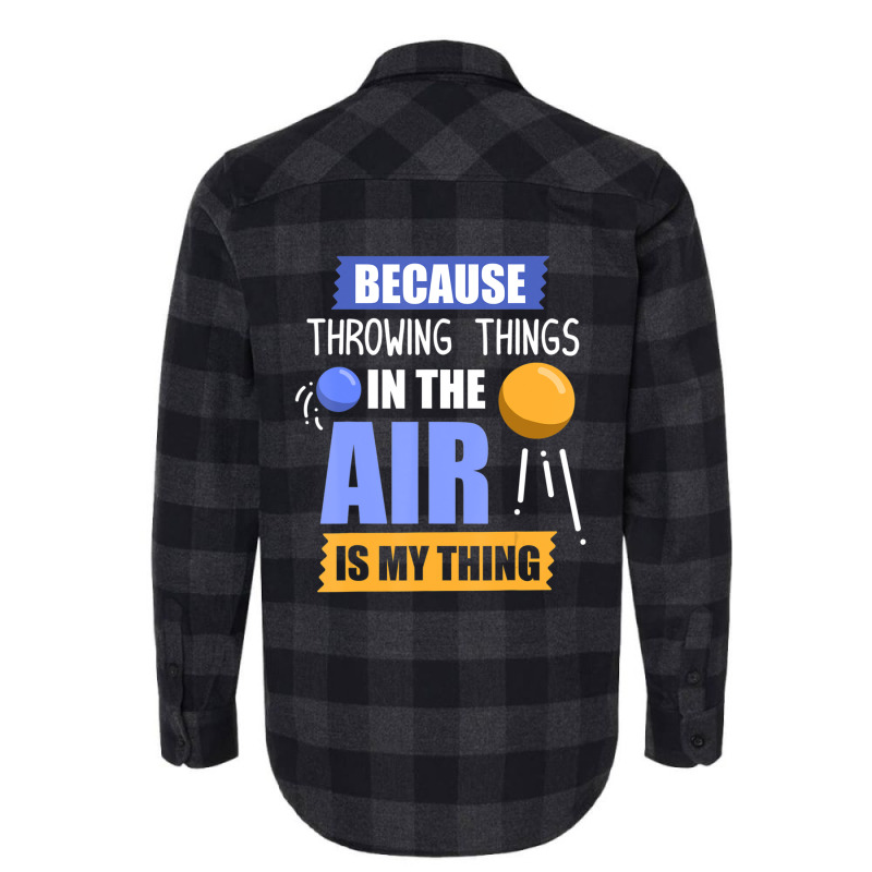 Hot Trend Throwing Things In The Air Is My Thing Shot Put Flannel Shirt | Artistshot