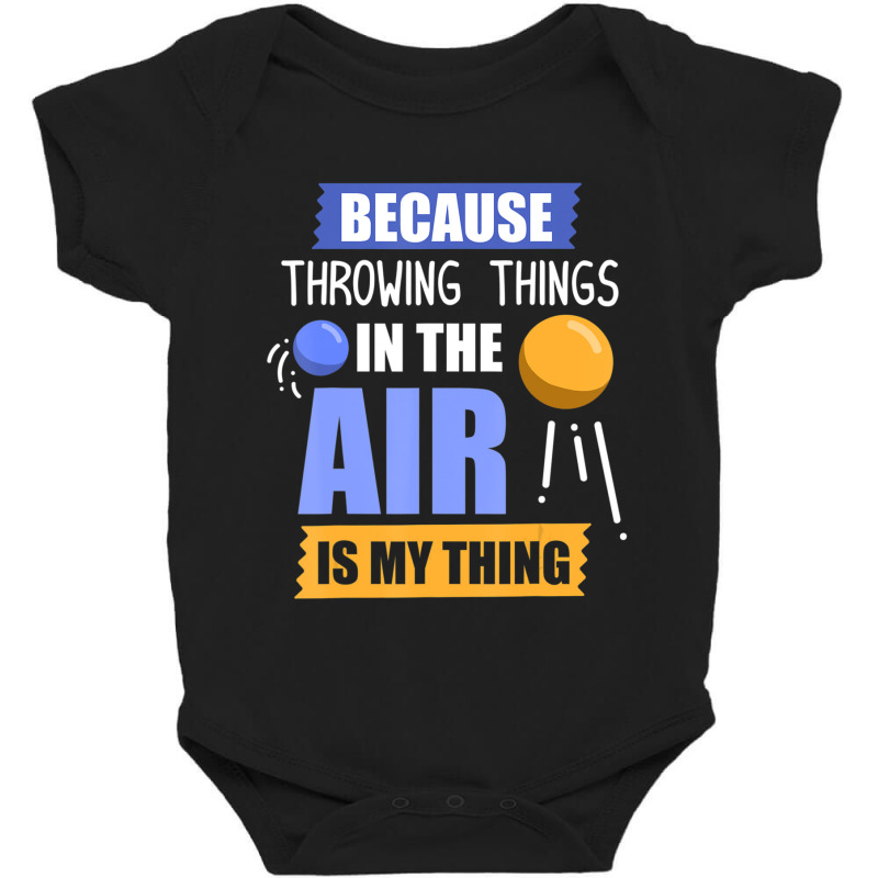 Hot Trend Throwing Things In The Air Is My Thing Shot Put Baby Bodysuit | Artistshot