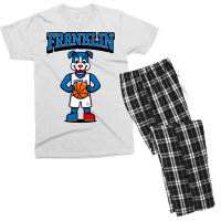 Franklin The Aesthetic Blue Men's T-shirt Pajama Set | Artistshot