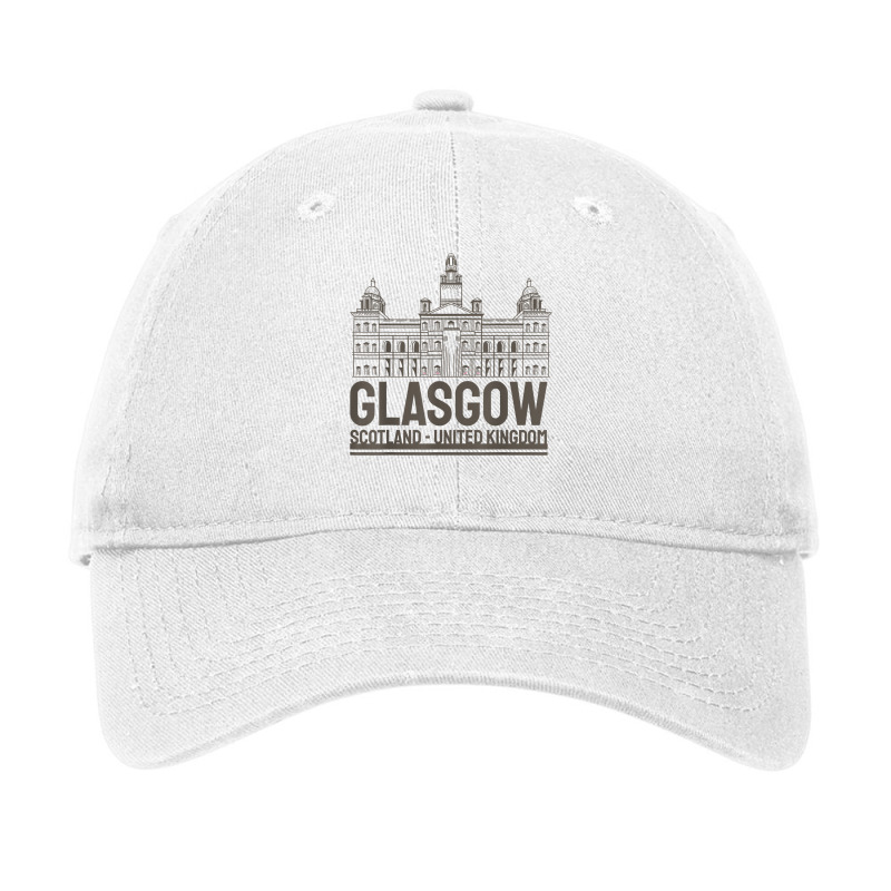 Glasgow Scotland City T Shirt Adjustable Cap | Artistshot