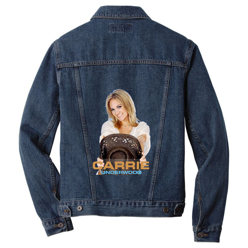 Carrie Underwood Men Denim Jacket by kamuro870707 | Artistshot