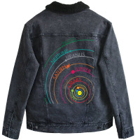 Solar System Baby Nature Unisex Sherpa-lined Denim Jacket | Artistshot