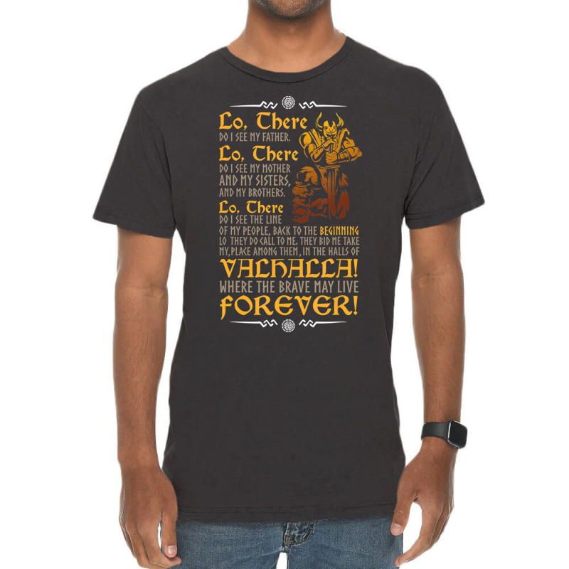 Hot Trend Norse Viking For A Viking Warrior Vintage T-shirt | Artistshot