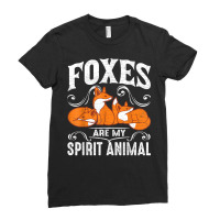 Foxes Are My Spirit Animal Fox T Shirt Ladies Fitted T-shirt | Artistshot