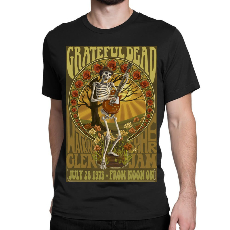 Grateful Chill Skull Classic T-shirt | Artistshot