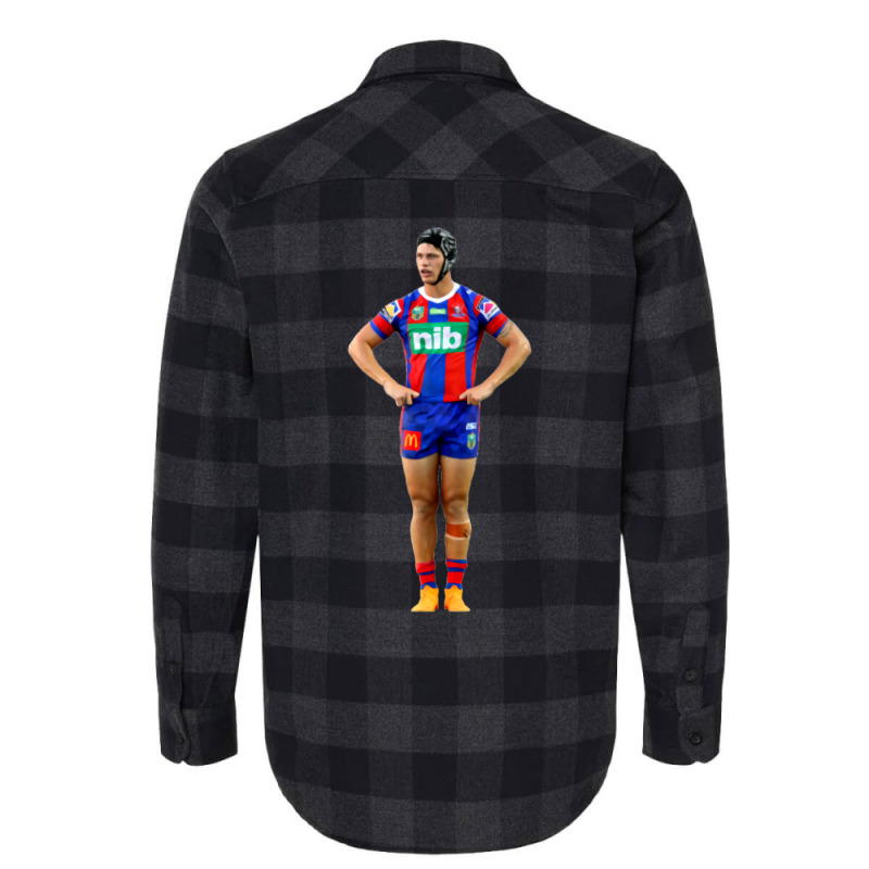 Kalyn Ponga Newcastle Knight   Nostalgia Travel Flannel Shirt by alheklupsm | Artistshot