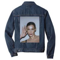 Bella Hadid Headshot Men Denim Jacket | Artistshot