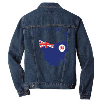 Tasmania Australian State Baby Cute Men Denim Jacket | Artistshot