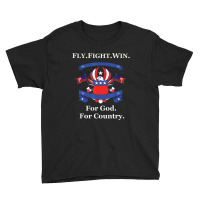 Limited Edition Us Academy Air Force Patriot Fly Fight Win Day Usa Youth Tee | Artistshot