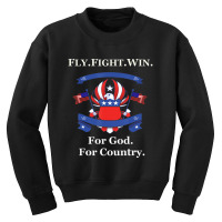 Limited Edition Us Academy Air Force Patriot Fly Fight Win Day Usa Youth Sweatshirt | Artistshot