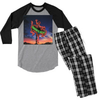 Lany Mamas Boy Album Art   70s Nature Men's 3/4 Sleeve Pajama Set | Artistshot