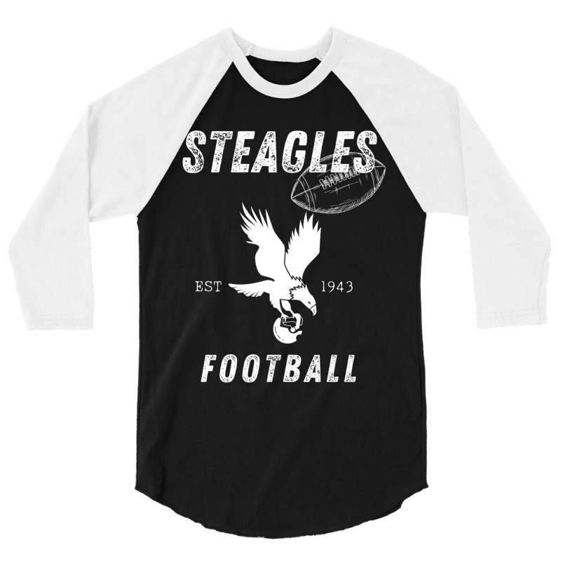 Steagles Football Est 1943 Phil-phit Combine Team Long Sleeve 3/4 Sleeve Shirt by ChristopherCharlesWilliamson | Artistshot