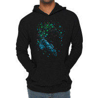 Leaf On The Wind   70s Hipster Cool Lightweight Hoodie | Artistshot