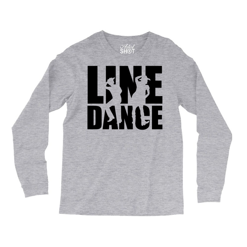 Line Dance   Cute Boy Long Sleeve Shirts by alheklupsm | Artistshot