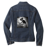 Entering Heaven Alive Ladies Denim Jacket | Artistshot