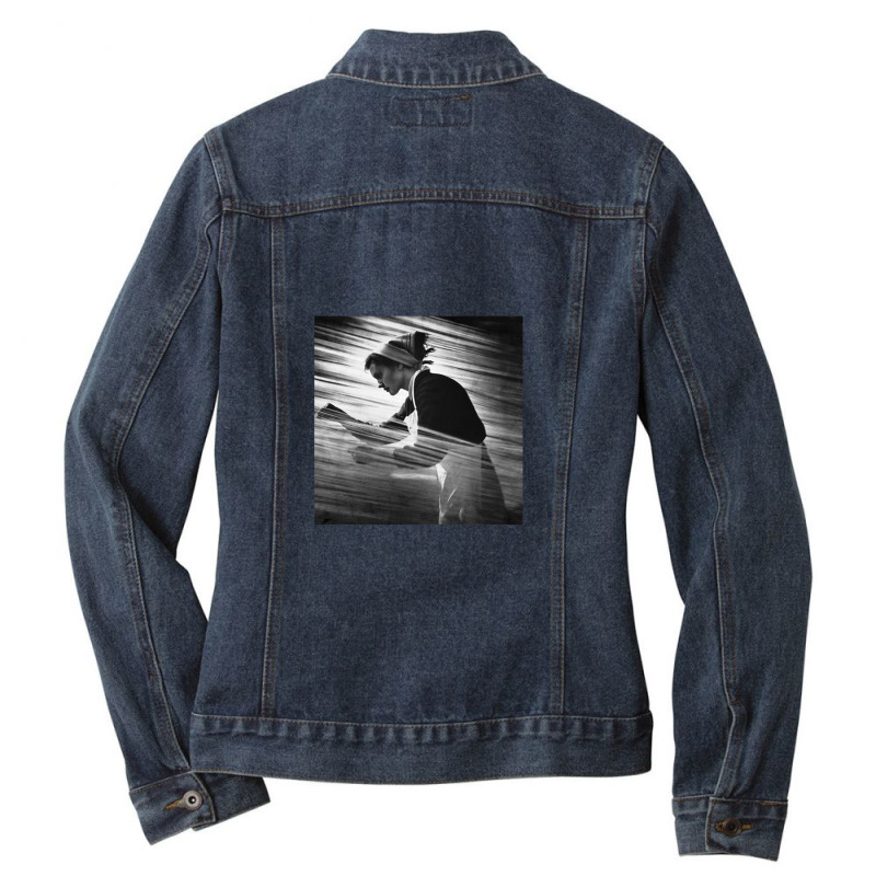 Entering Heaven Alive Ladies Denim Jacket by BrandiMclaren | Artistshot