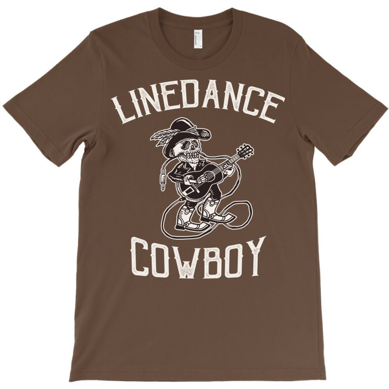 Linedance Cowboy Western Rodeo Skeleton Dancer   Cool Quote T-Shirt by alheklupsm | Artistshot