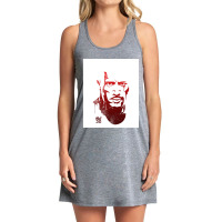 Dwayne Johnson Face Tank Dress | Artistshot