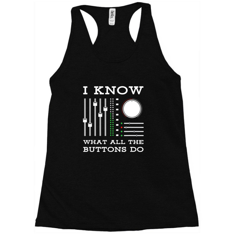 Cool & For Music Techno Minimal Mixer Dj's Racerback Tank by AmyMelvin | Artistshot