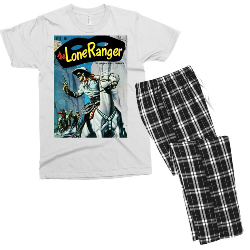 Lone Ranger   Vintage Cool Men's T-shirt Pajama Set by alheklupsm | Artistshot